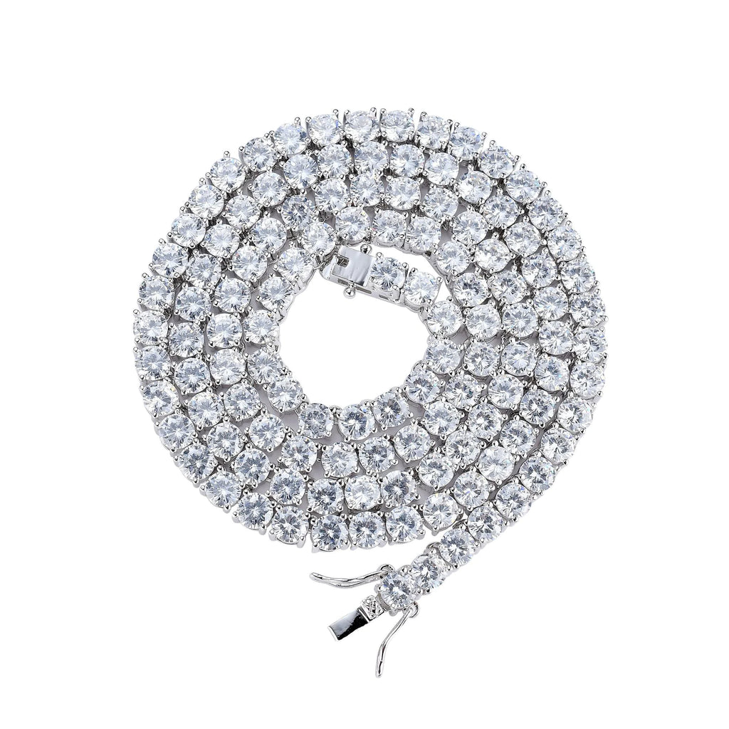 Zircon Chain Tennis Jewelry – Luksusowy łańcuszek z cyrkoniami.