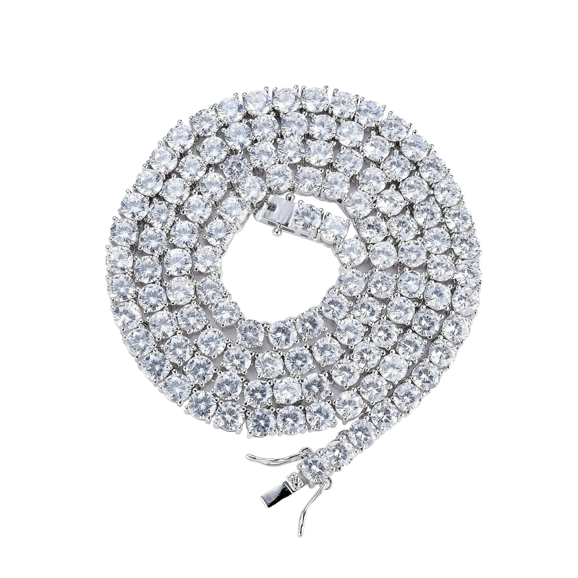 Zircon Chain Tennis Jewelry – Luksusowy łańcuszek z cyrkoniami.