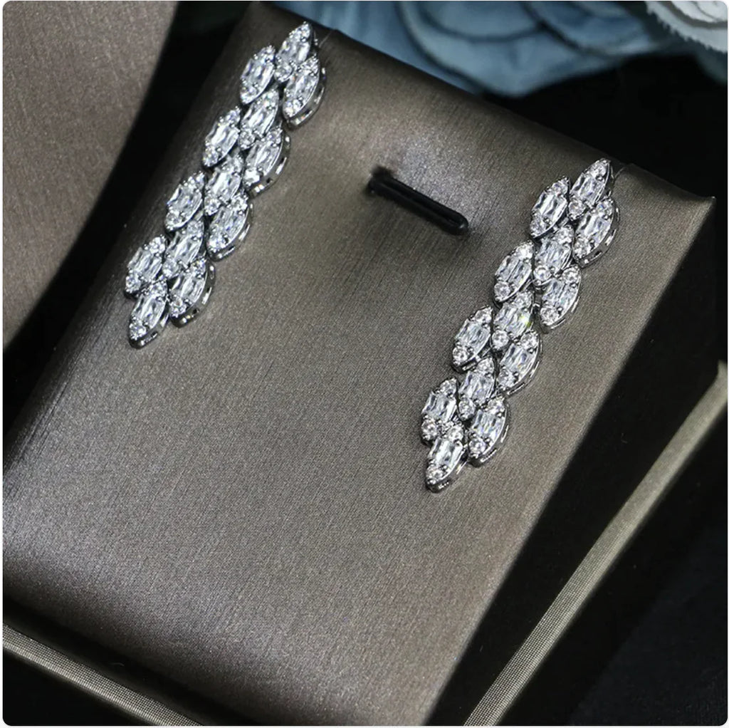 Wedding Jewelry Set – ✨ Luksusowy komplet biżuterii ślubnej dla wyjątkowego blasku 💎