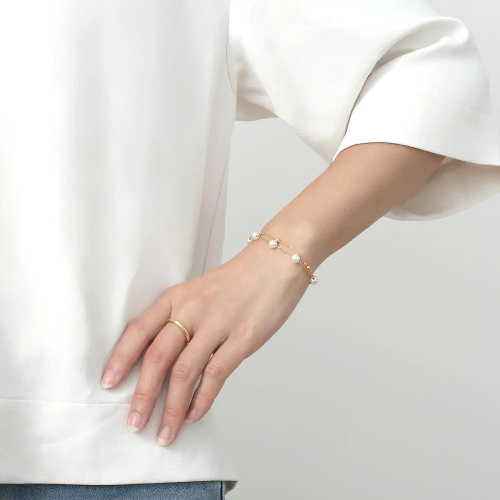 Elegancka regulowana srebrna bransoletka dla kobiet