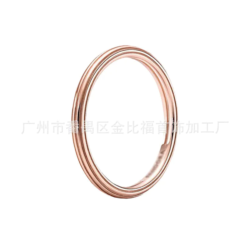 Pandora S925 Rose Gold Ring with Pink Diamond Heart.