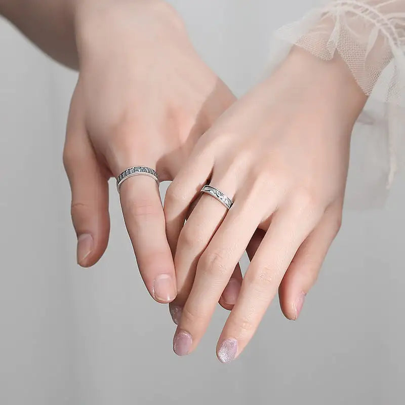 Luksusowe Pierścionki dla Par w Modnym Stylu