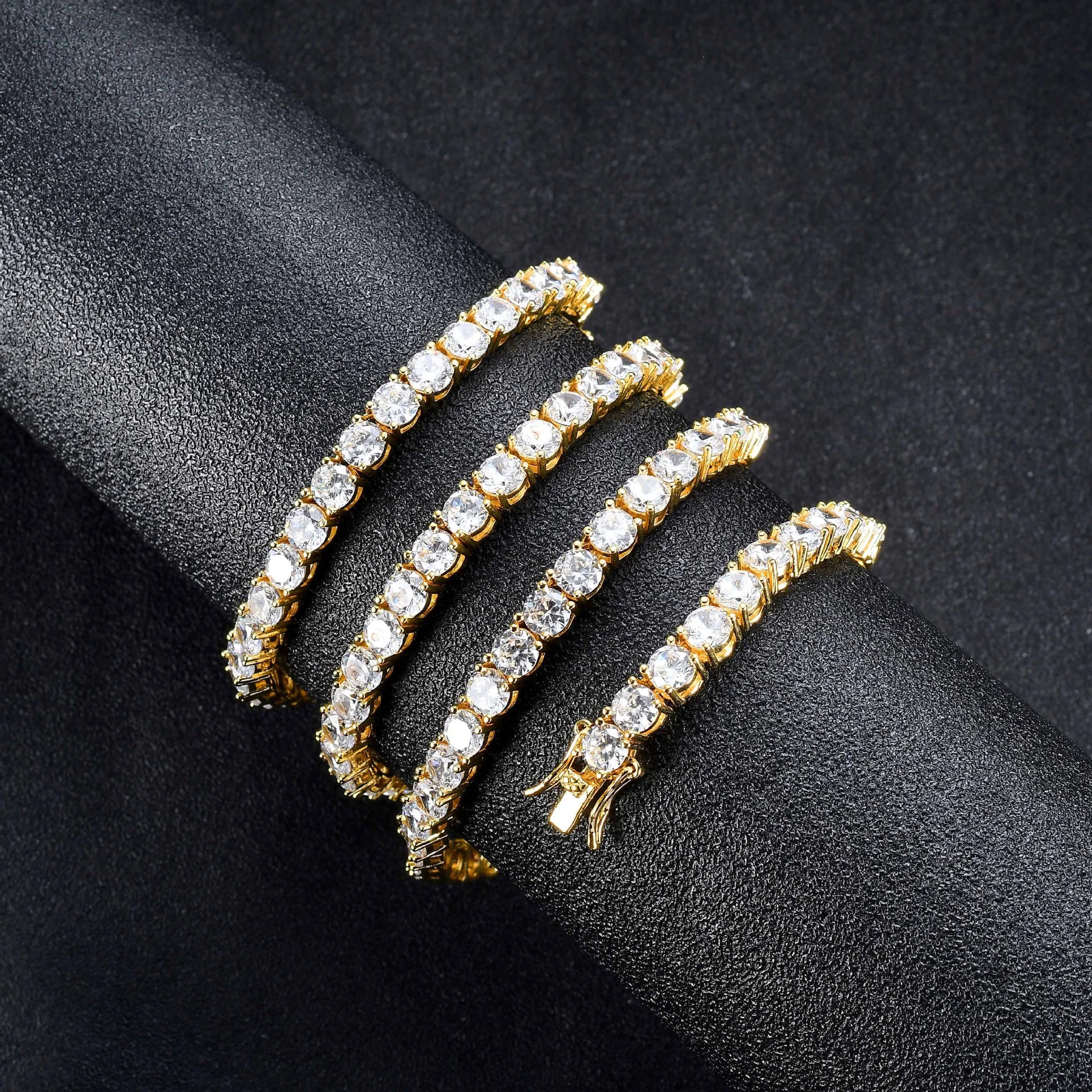 Zircon Chain Tennis Jewelry – Luksusowy łańcuszek z cyrkoniami.
